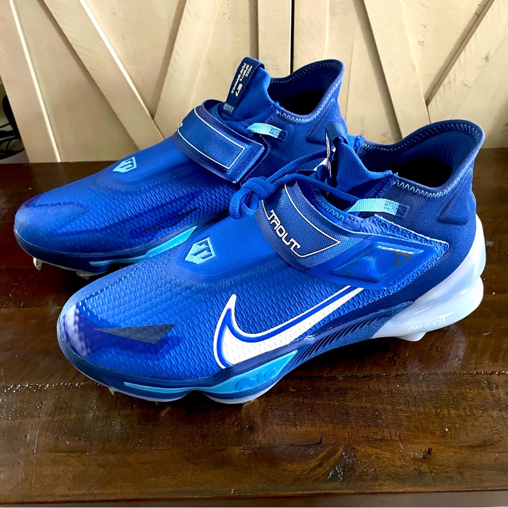 Nike CZ5913-414 Force Zoom Trout 8 Elite Baseball Cleats Men’s 11.5 Hyper Blue